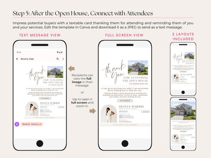 Open House Toolkit | Google Forms, Canva Signs & Listing Flyer for Agents