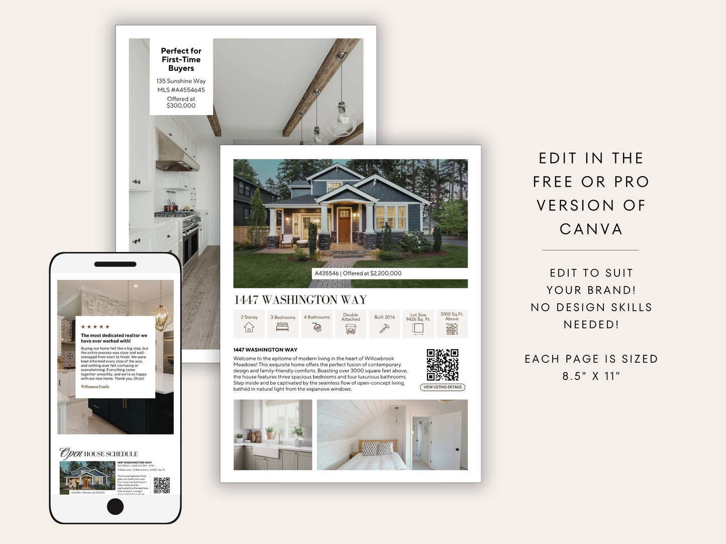 Property Showcase Guide — Real Estate Canva Template for Agents