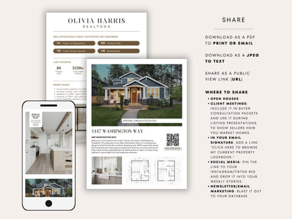 Property Showcase Guide — Real Estate Canva Template for Agents