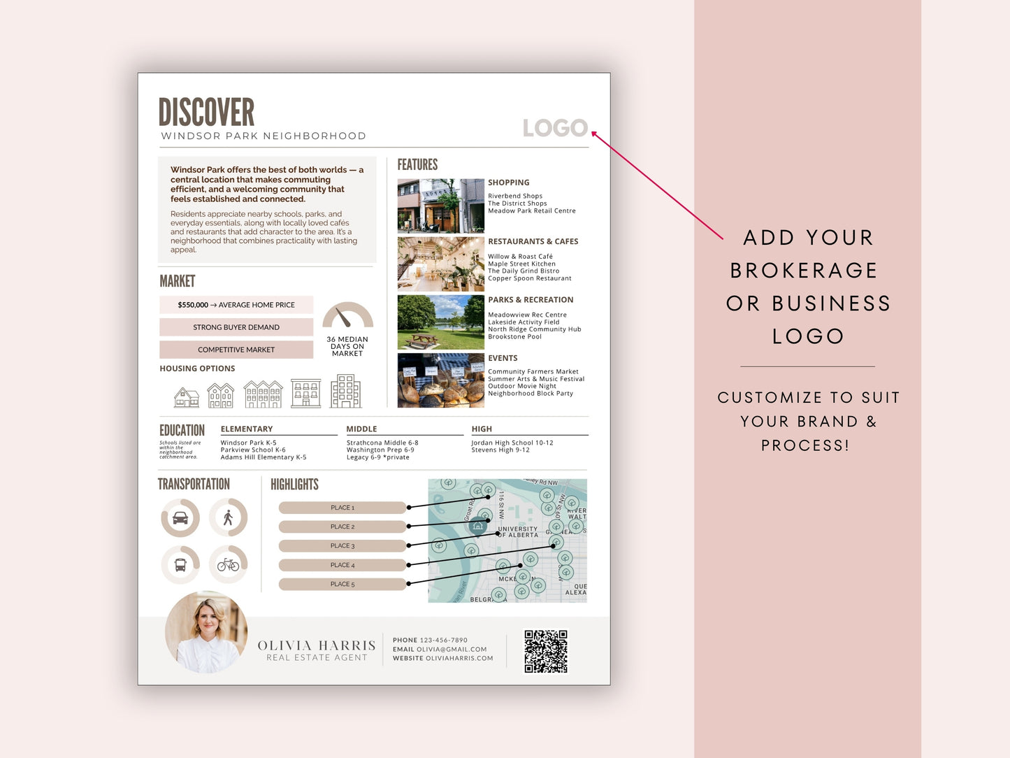 One-Page Neighborhood Guide