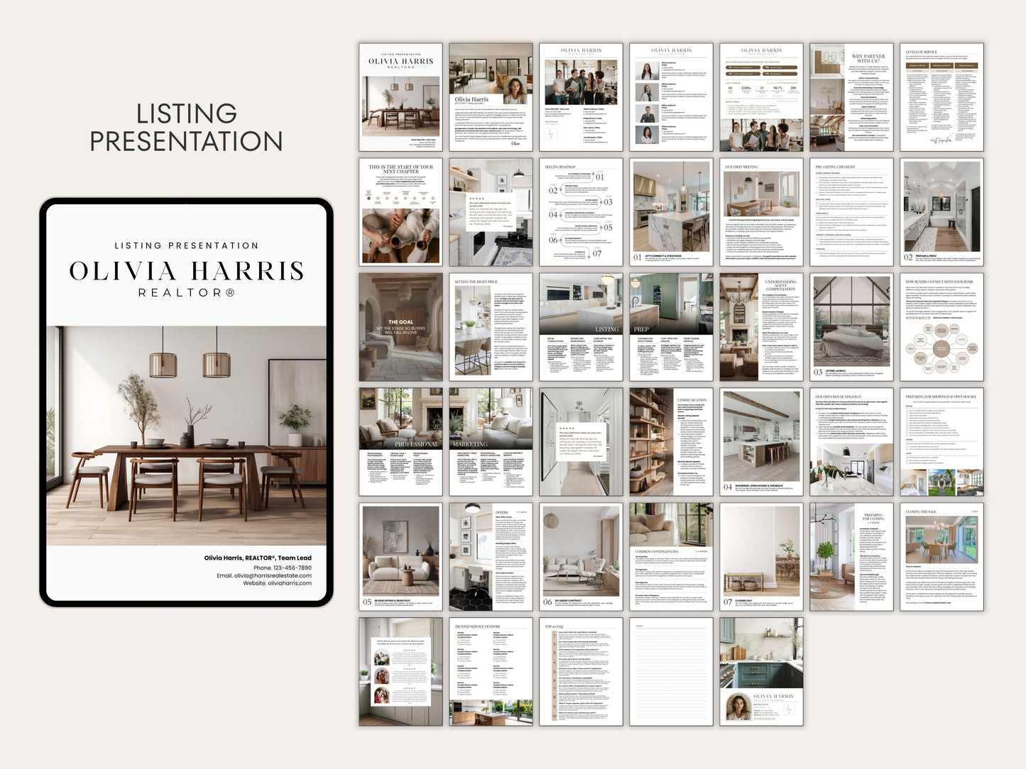 Listing Conversion Suite – Real Estate Canva Templates for Agents