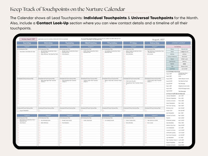 Real Estate CRM: 20-Tab Google Sheets System