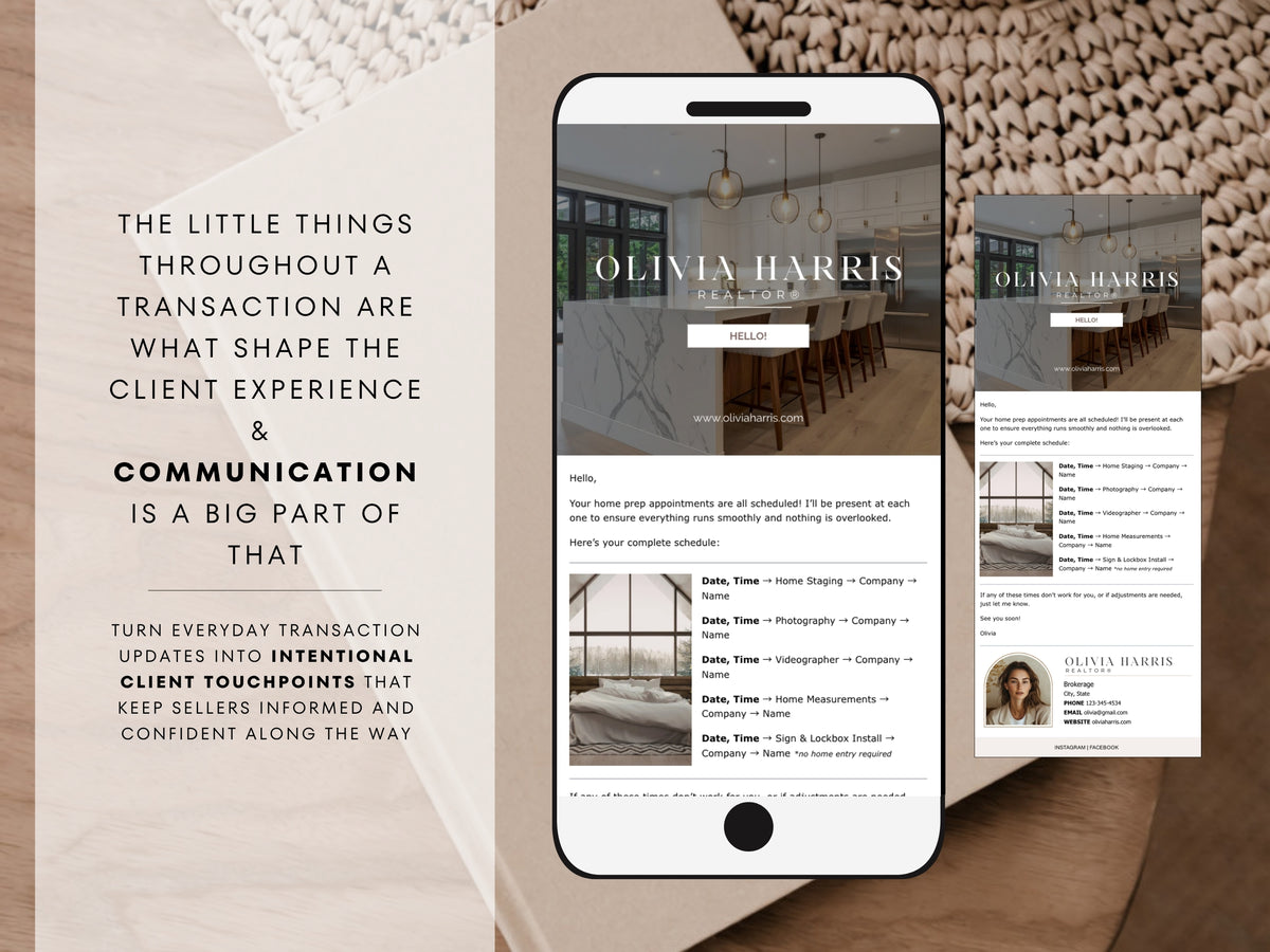 Seller Email Templates for Real Estate Agents — 38 Canva Email Templates