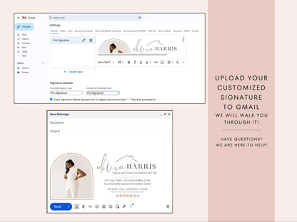 Transaction Coordinator Email Signature