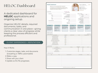 Mortgage Progress Tracker | Client Dashboard for Loan Officers