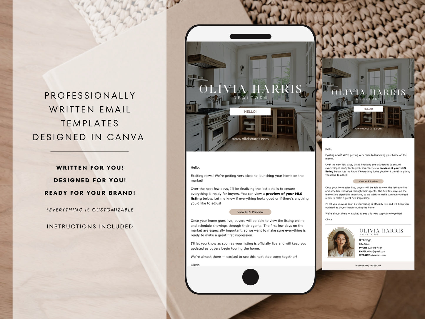 Seller Email Templates for Real Estate Agents — 38 Canva Email Templates