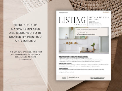Seller Transaction Templates for Real Estate Agents — 27 Canva Templates