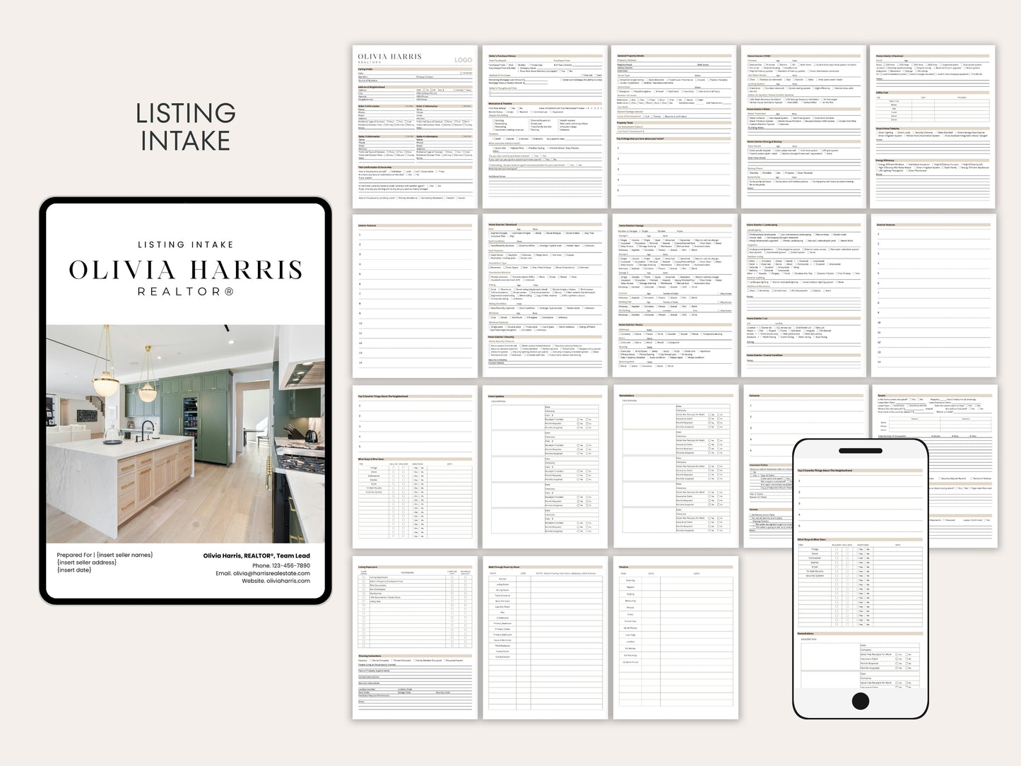 Listing Conversion Suite – Real Estate Canva Templates for Agents