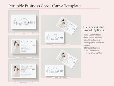 Business Card (Digital & Printable) + Email Signature Bundle