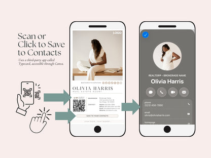 Business Card (Digital & Printable) + Email Signature Bundle