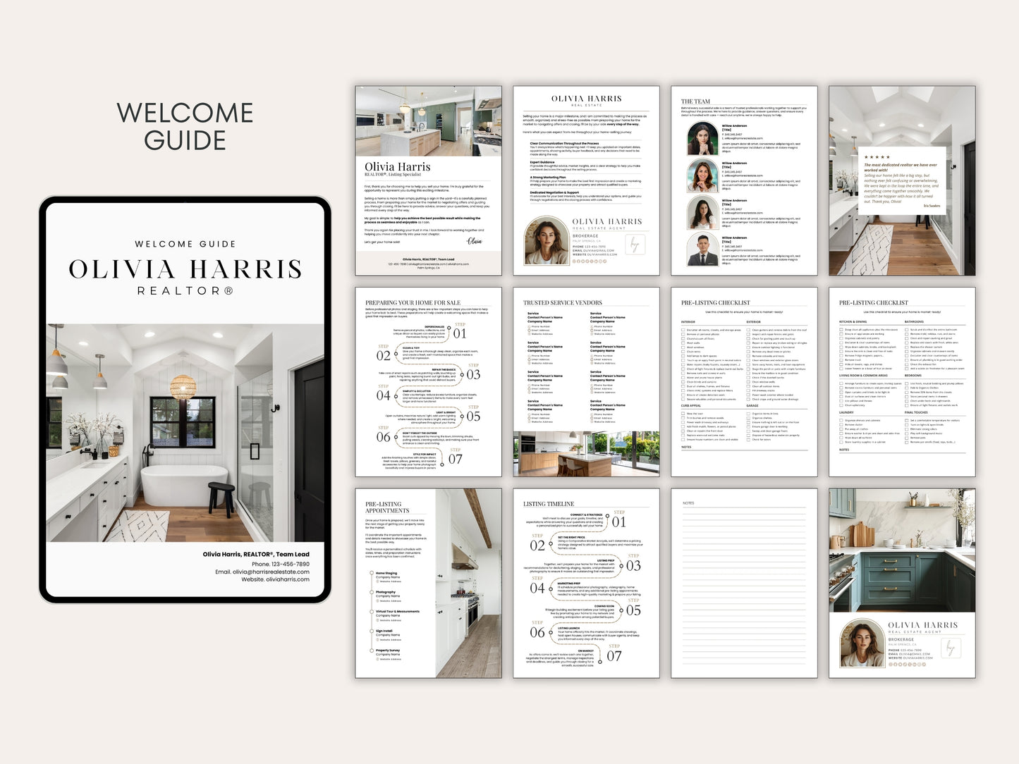 Listing Conversion Suite – Real Estate Canva Templates for Agents