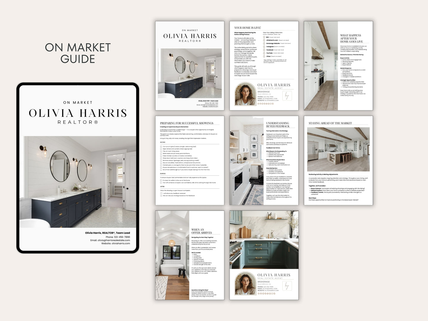 Listing Conversion Suite – Real Estate Canva Templates for Agents