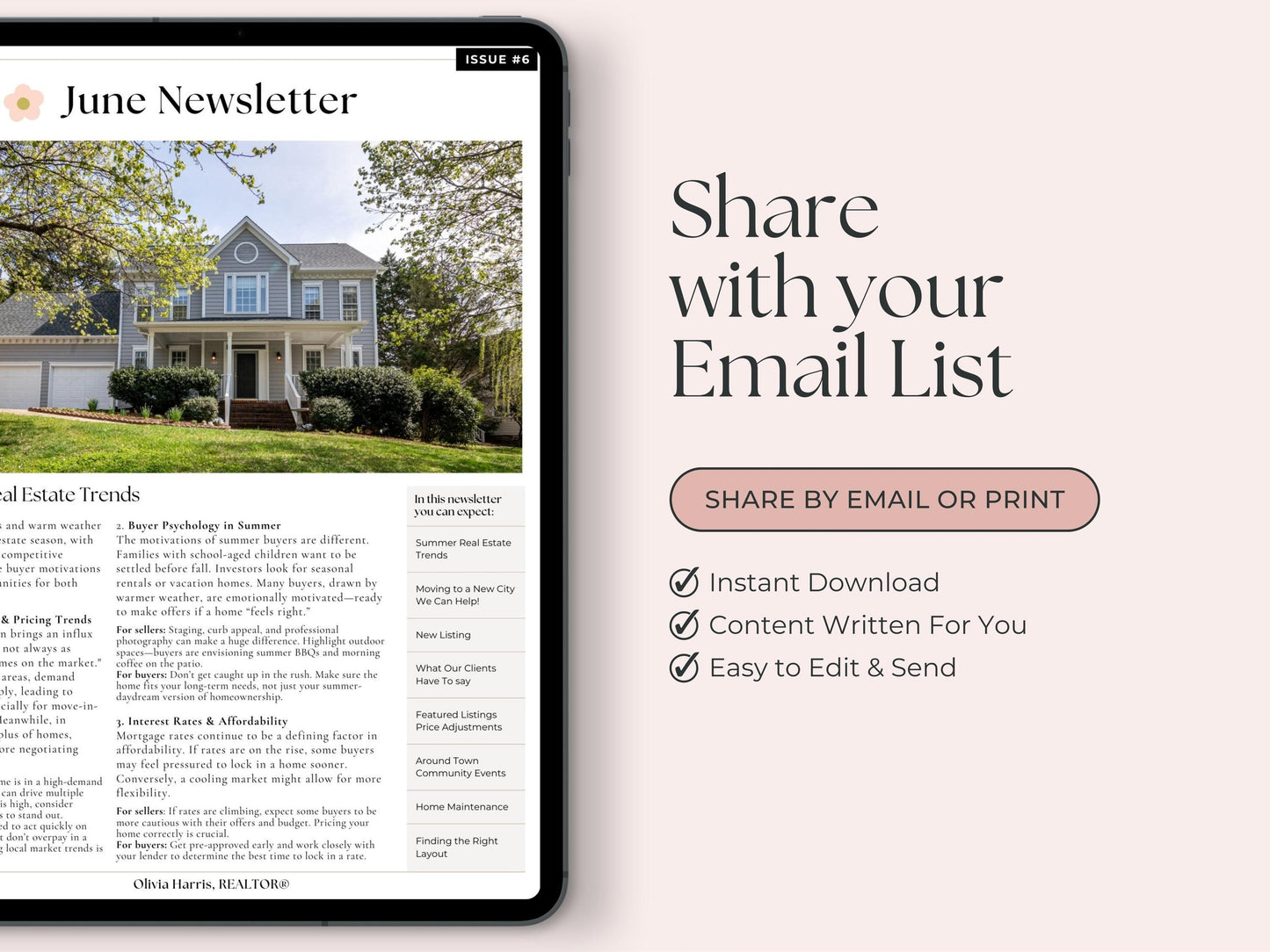 June Newsletter Vol 1