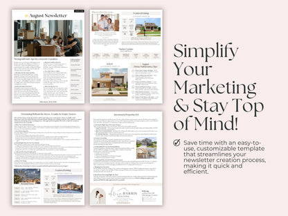 August Newsletter Vol 1