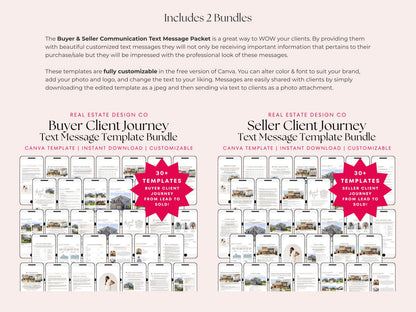 Client Journey Text Message Bundle