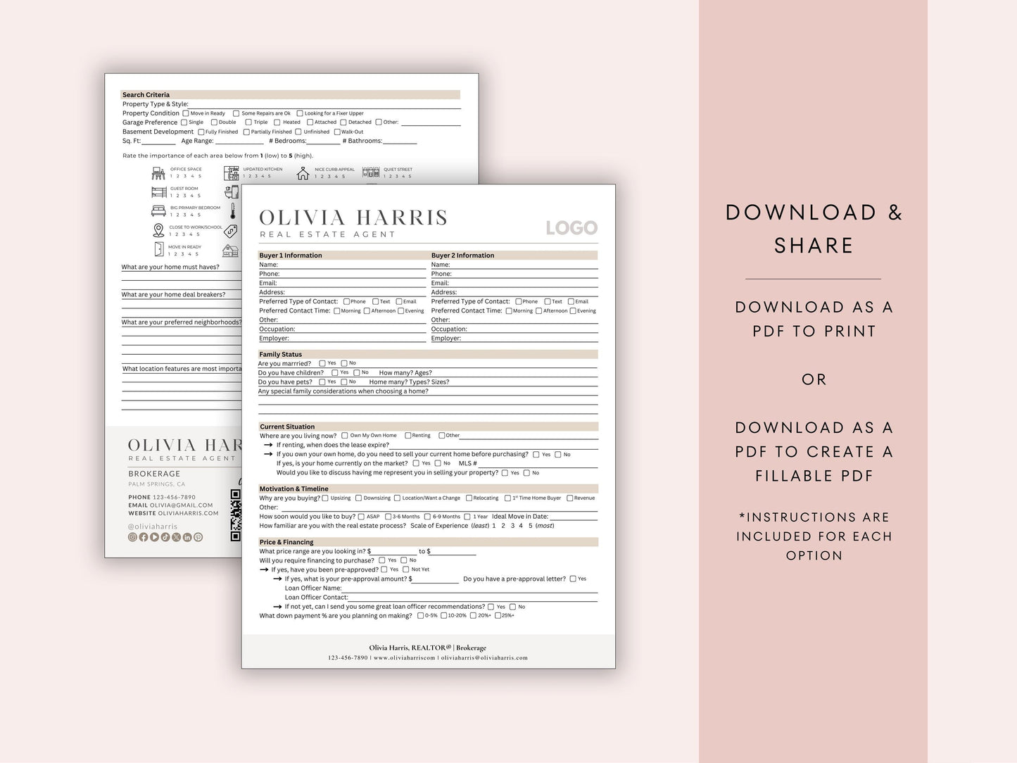 Buyer Intake Questionnaire