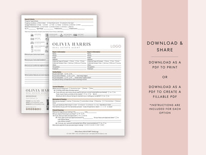 Buyer Intake Questionnaire