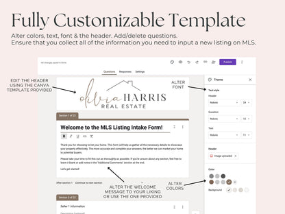 MLS Listing Intake Form