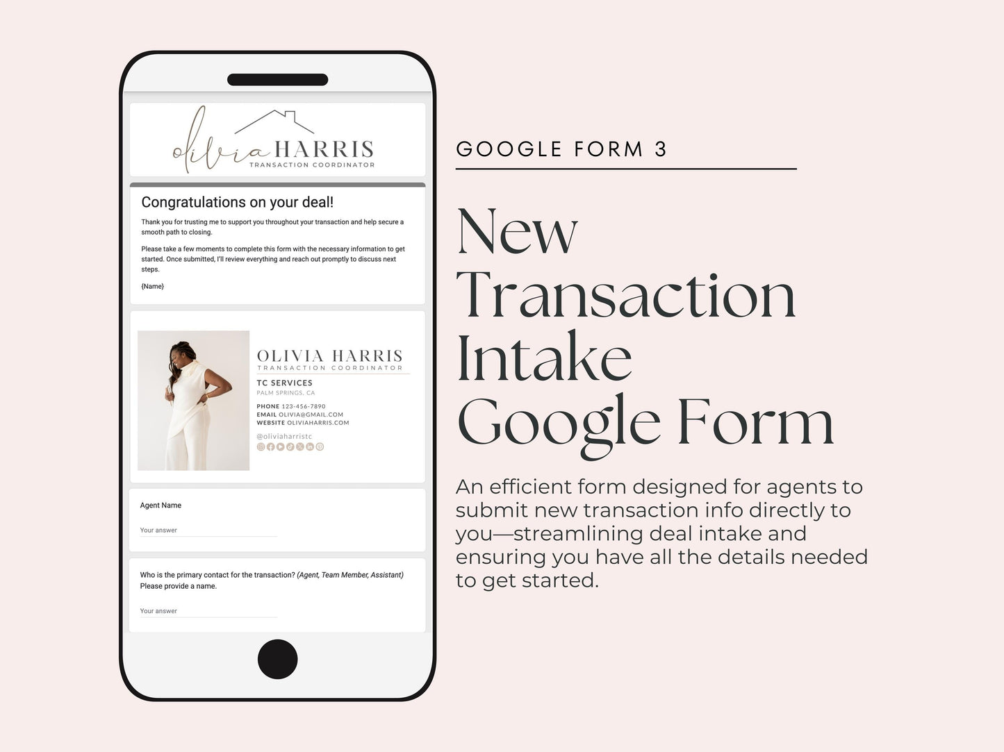 TC Google Forms Template Bundle