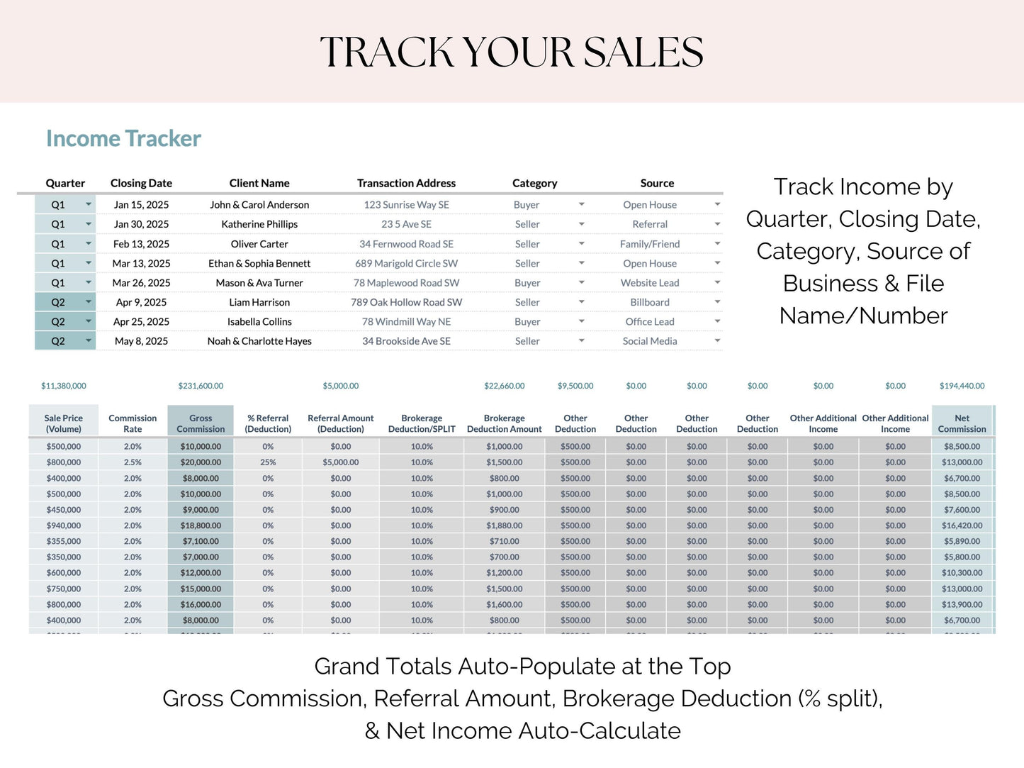 Income Tracker