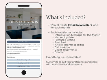 Monthly Email Newsletter Template Bundle