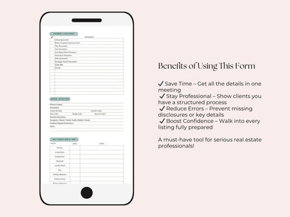 Listing Intake Form