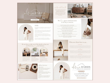 TC Professional Website Canva Template