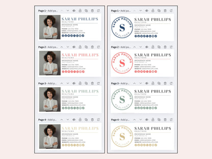 Real Estate Gmail Signature Canva Template