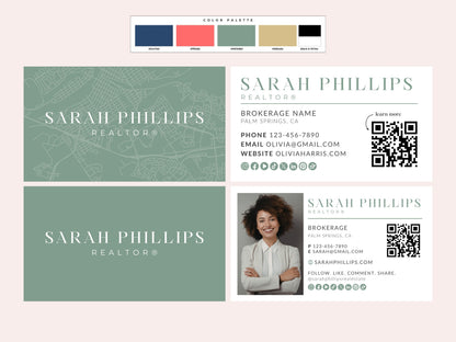 Business Card Canva Template Bundle