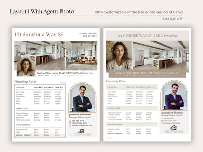 Agent Co-Branded Mortgage Rate Sheet
