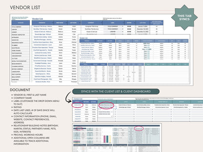 Client List & Nurture Plan for Real Estate Agents - Google Sheets