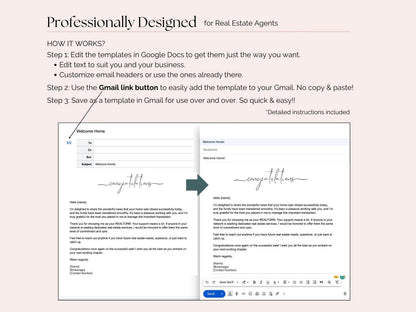 Buyer & Seller Transaction Email Templates + Intake Forms