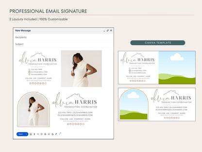 TC Email Signature Template | Canva Template