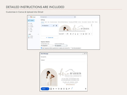 TC Email Signature Template | Canva Template