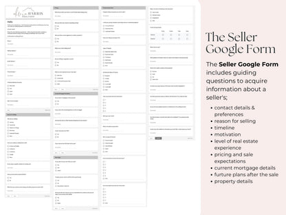 Buyer and Seller Intake Questionnaire