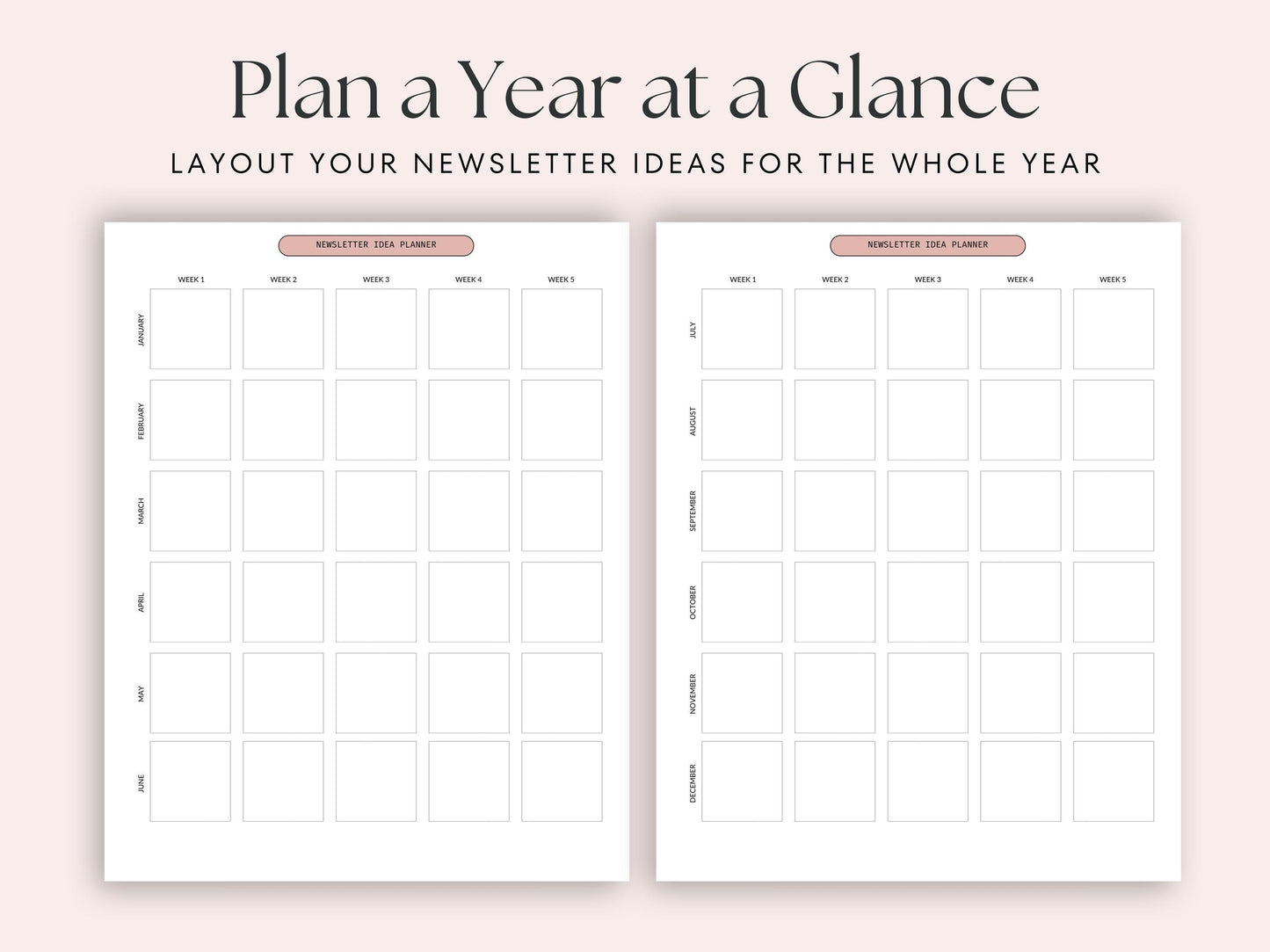 Email Campaign Planner