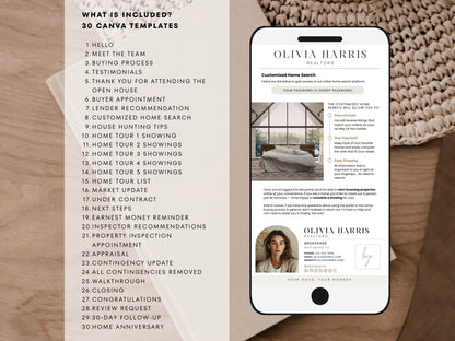Buyer Transaction Update Cards — 30 Textable Templates | Canva
