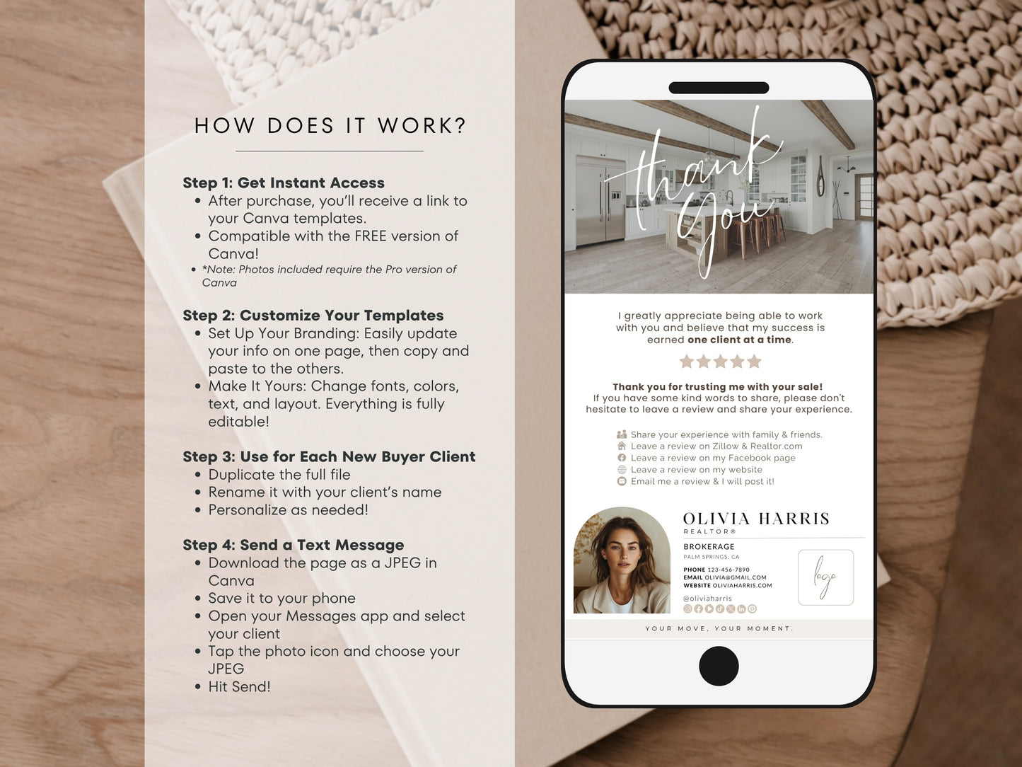 Buyer Transaction Update Cards — 30 Textable Templates | Canva