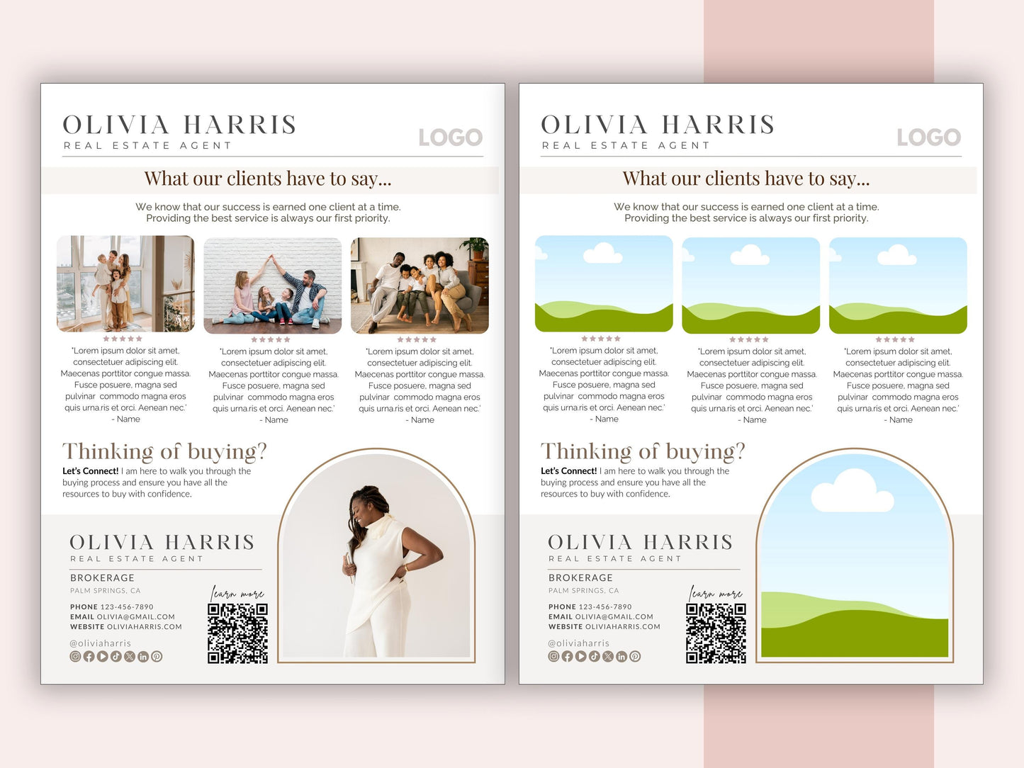 Client Reviews Flyer