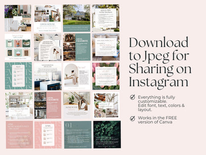 Spring Marketing Instagram Templates