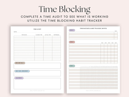 Time Blocking Planner