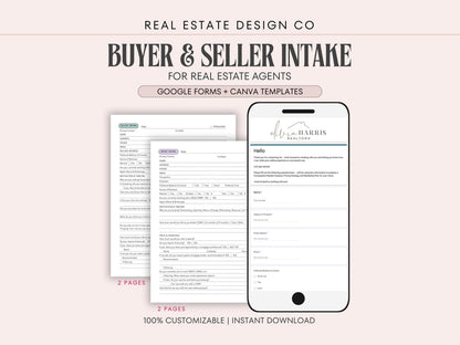 Buyer and Seller Intake Questionnaire