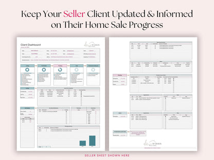 Buyer and Seller Client Transaction Dashboard