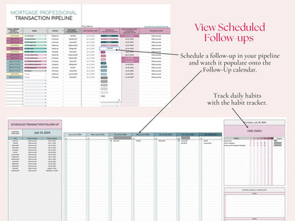 Loan Officer Pipeline with Task Tracker