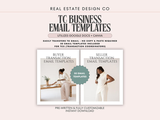 Transaction Coordinator Email Templates
