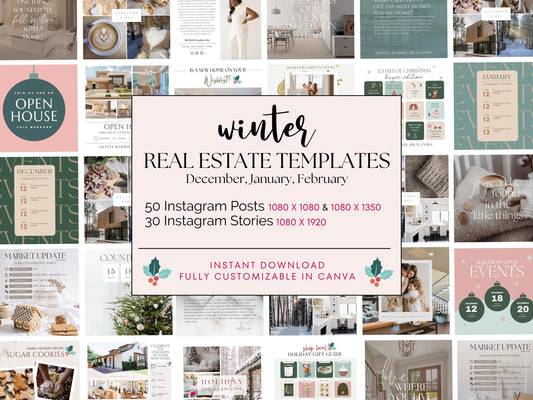 Winter Instagram Templates