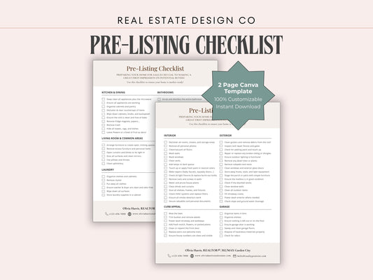 Seller Pre-Listing Checklist