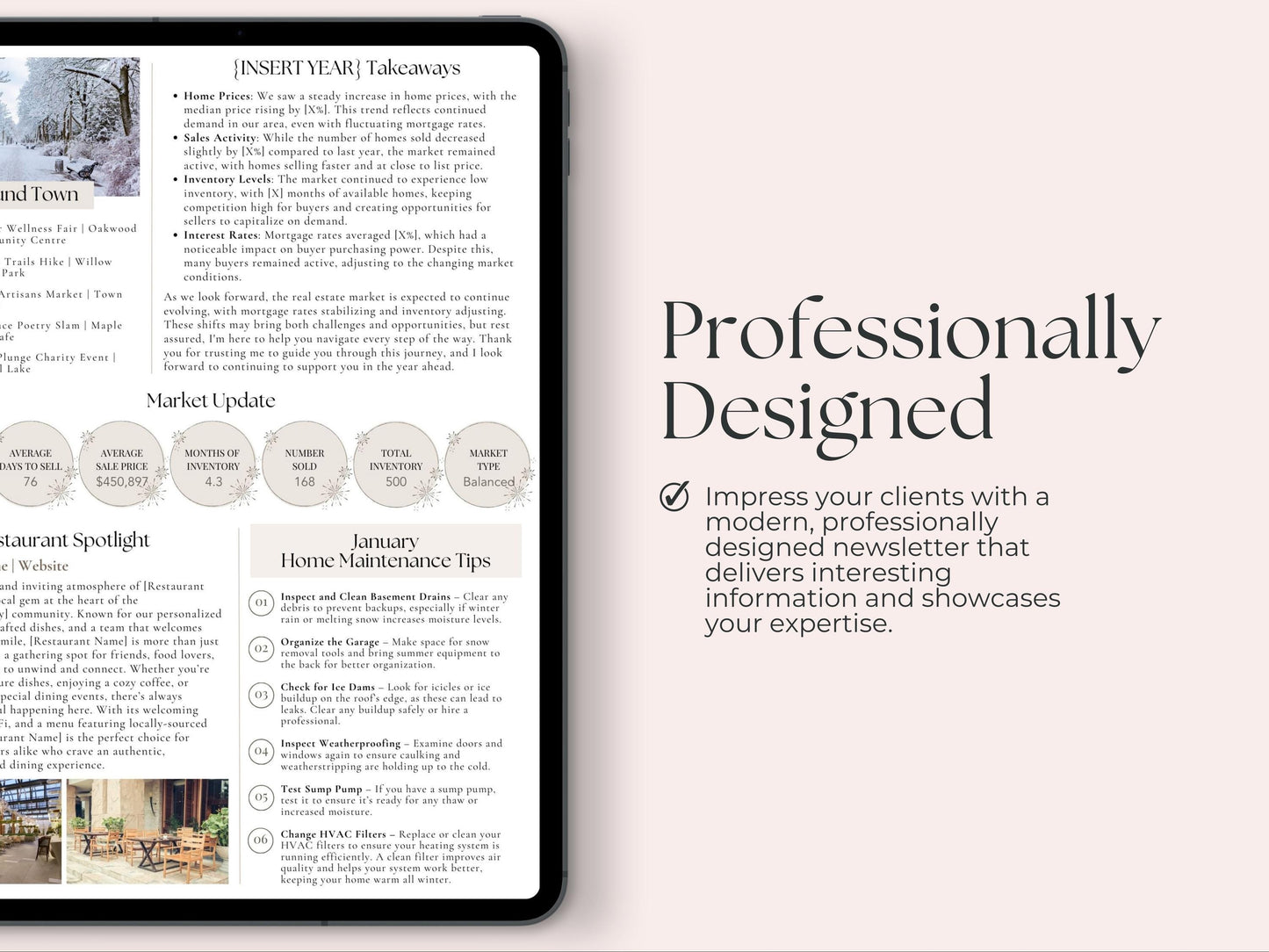 January Newsletter Vol 1