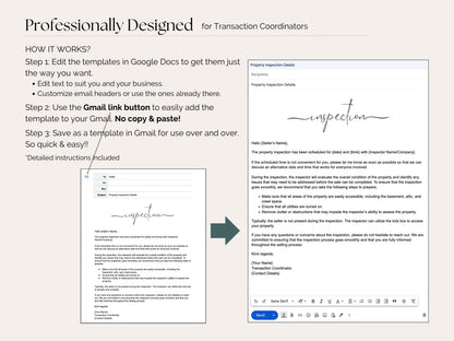 50 Transaction Coordinator Email Templates | Google Docs