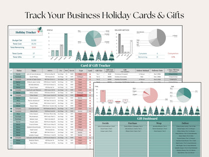 Holiday Client Gift Tracker | Google Sheets for Real Estate Professionals